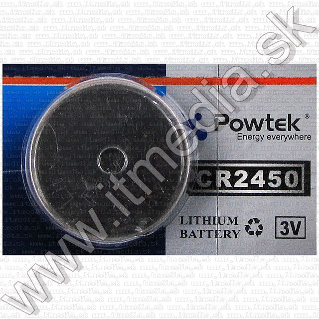 Powtek Button Battery CR2450 (IT1720) Image of Powtek Button Battery CR2450 (IT1720)